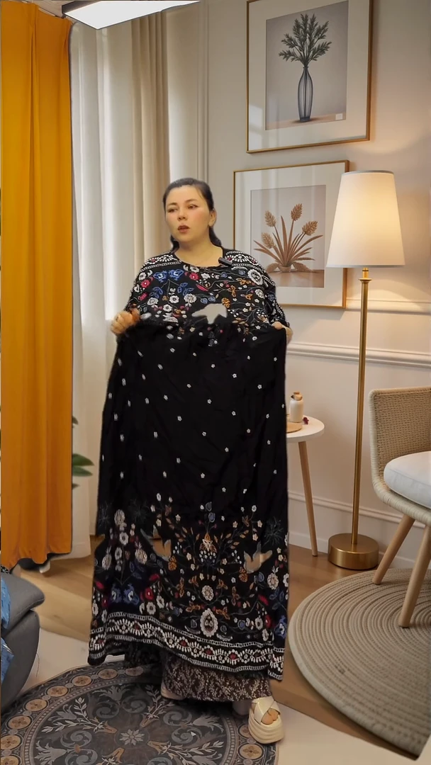 套头女款连衣裙款夏 黑 45