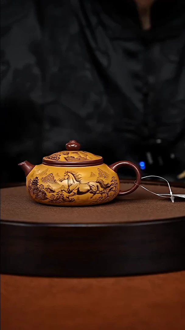 茶壶紫砂原矿紫砂壶