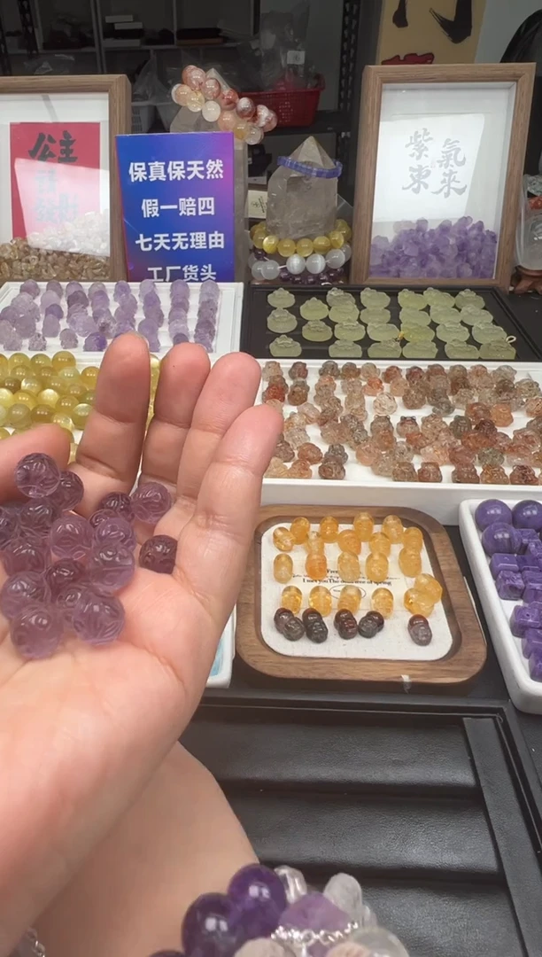 【闪购商品】水晶颈饰未镶嵌9a多样性发其一/2.25/1个