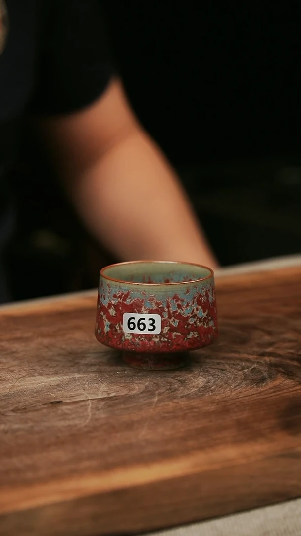 瓷片钧瓷茶器茶壶663