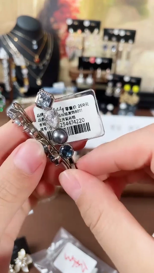 铜合金合成立方氧化锆925银里8011