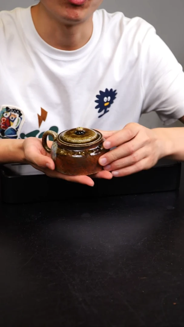 茶壶紫砂宜兴紫砂柴烧壶