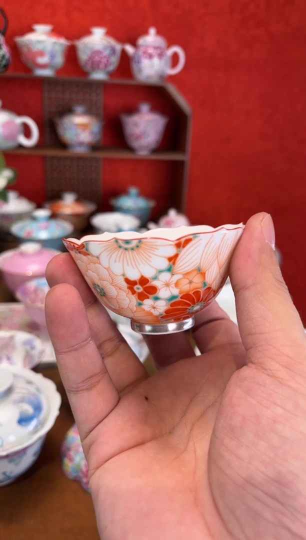 景德镇纯手绘陶瓷茶具