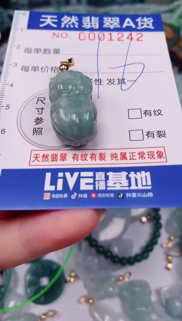 颈饰未镶嵌翡翠00001242