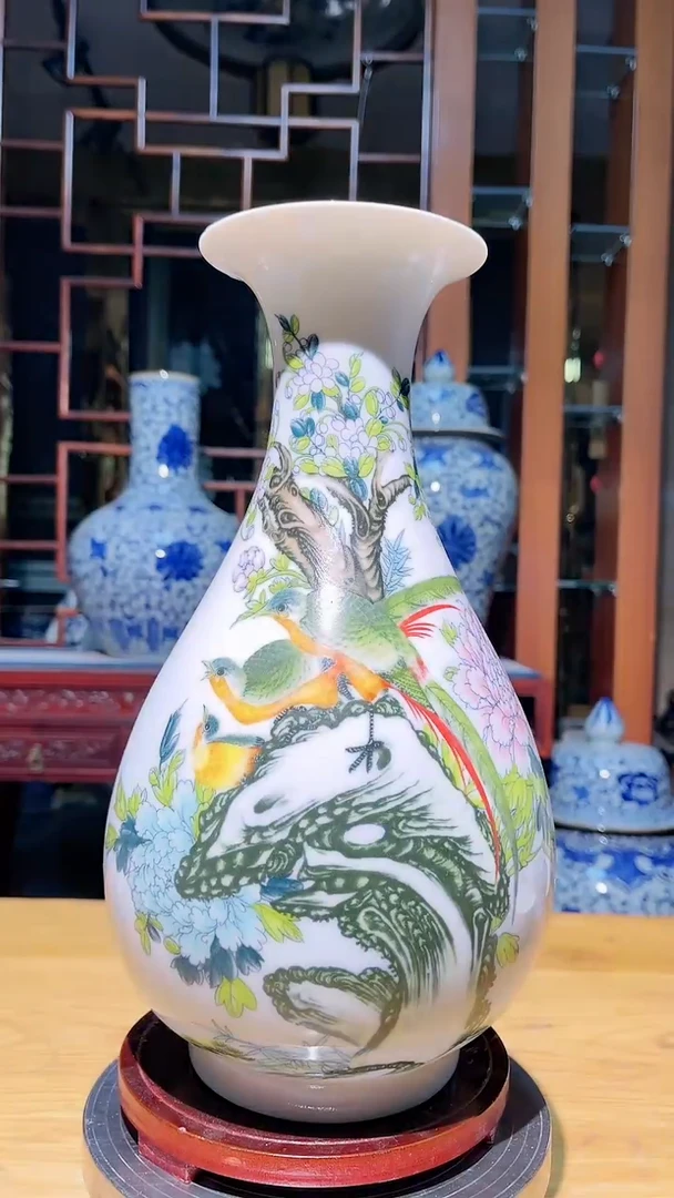 【闪购商品】瓷玉壶春陶瓷摆件