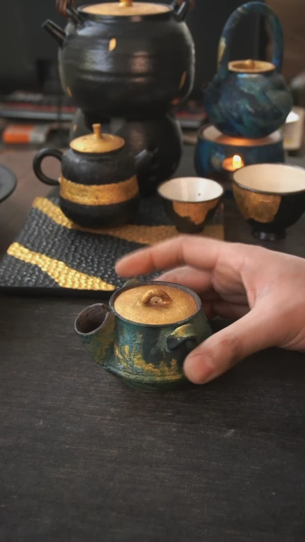 【闪购商品】其他大漆宝瓶557九泽茶器