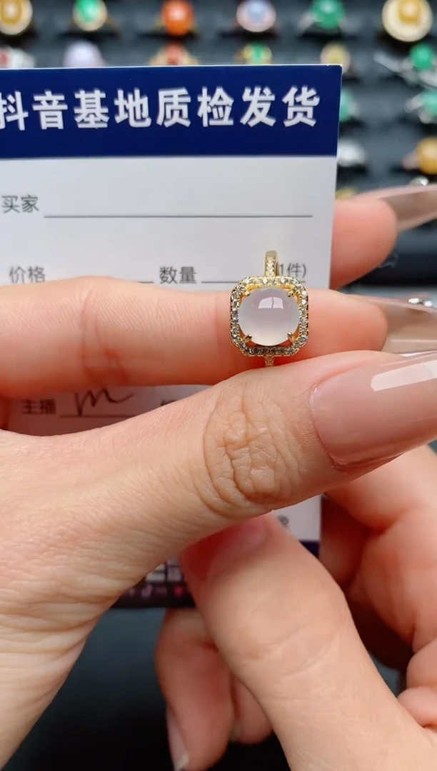 【闪购商品】翡翠戒指银S925镶嵌...........