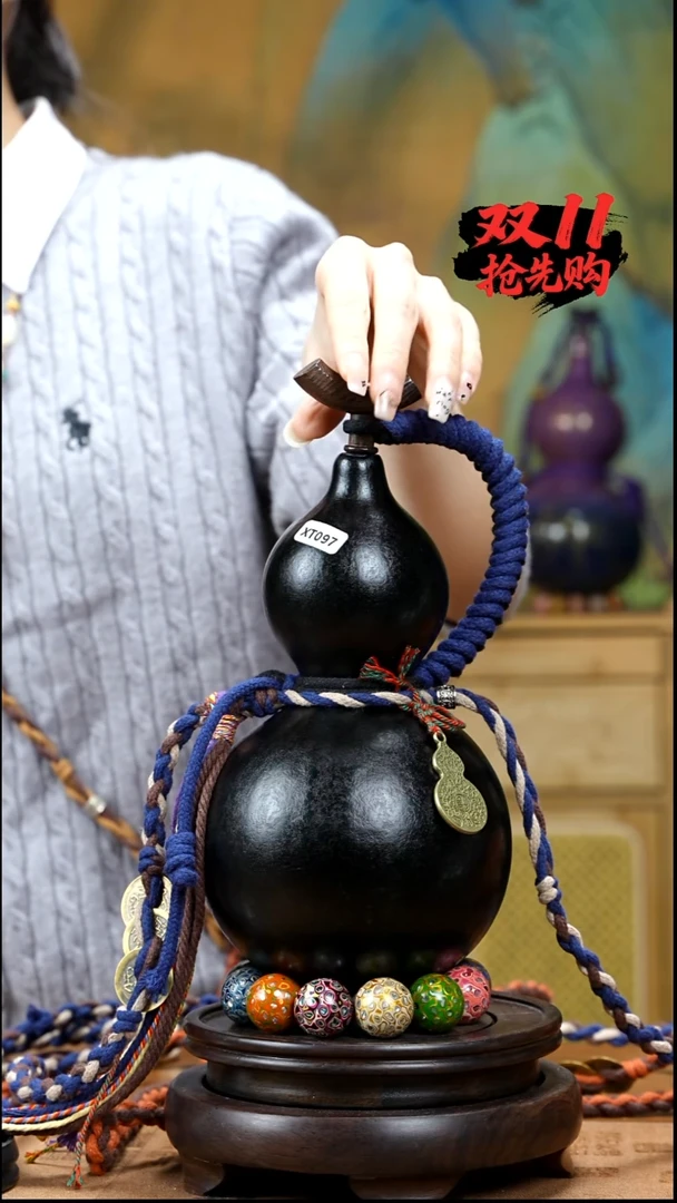 我**的XT097藏绳款酒葫芦不包手串（现货现发）+原色小手捏