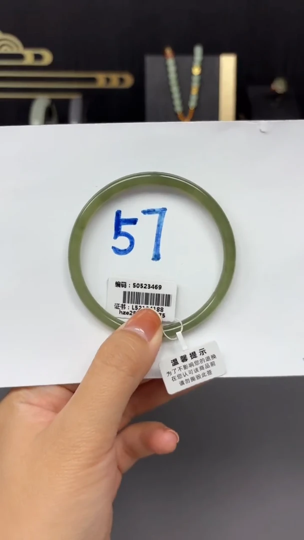 未镶嵌手镯和田玉3469