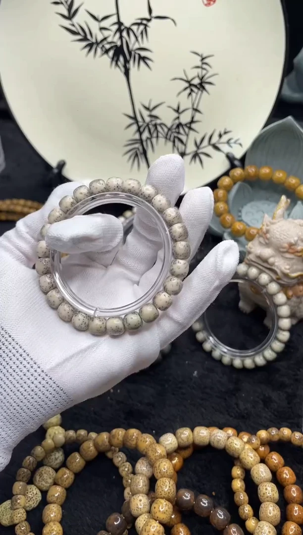 星月菩提手串F9单圈手串9X8 D001