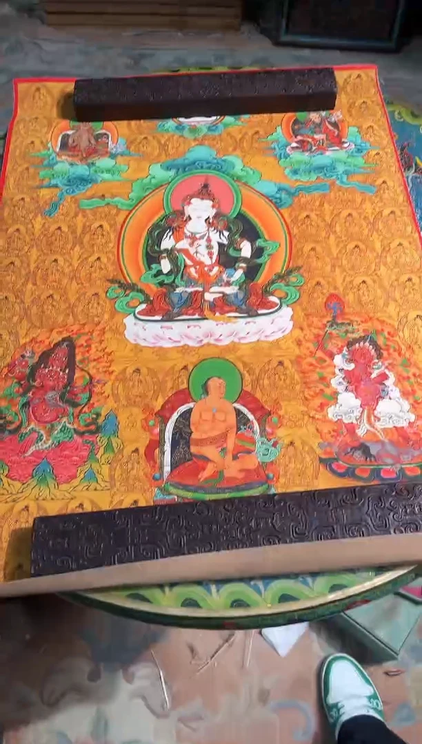 卷轴画卷轴画旭旭的唐卡