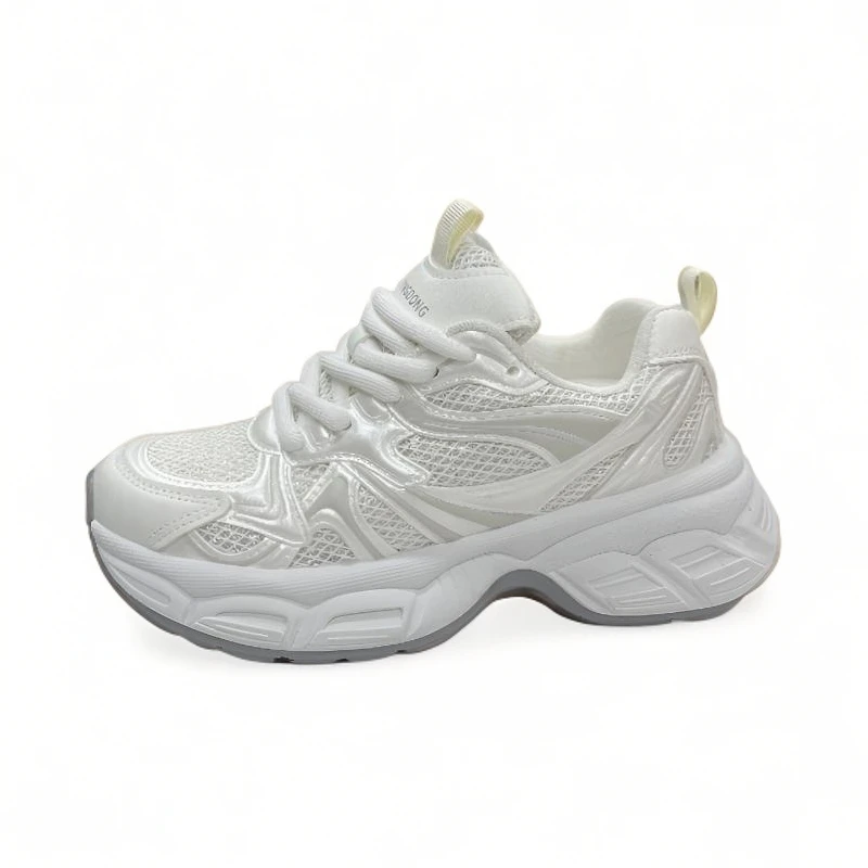 厚底老爹鞋舒适耐磨女2025夏季爆款超火休闲运动鞋88015