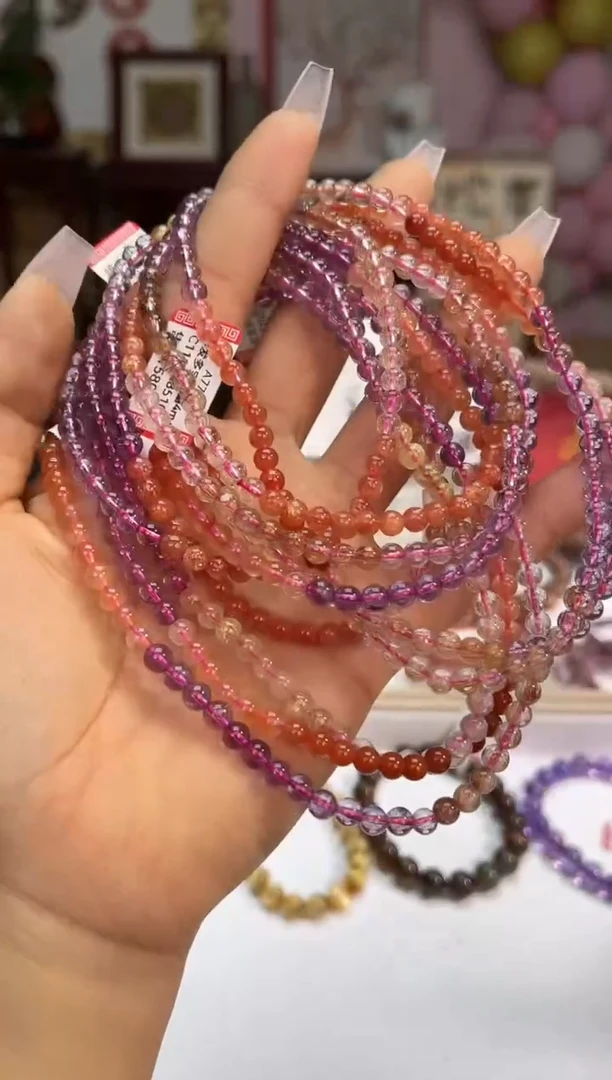 【闪购商品】水晶手链未镶嵌202多样性发其一/4+