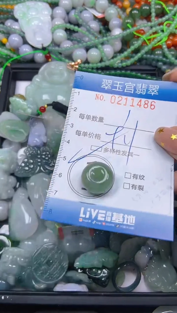 颈饰未镶嵌翡翠闪购C0211486多样性发其一