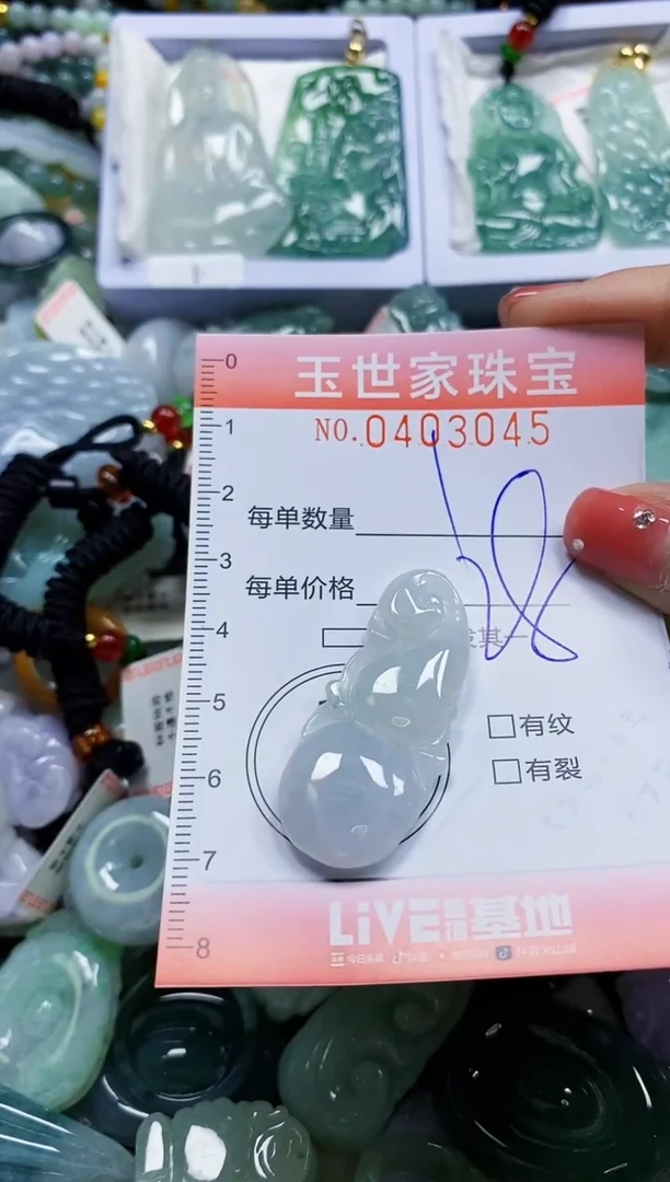 颈饰未镶嵌翡翠闪购0403045