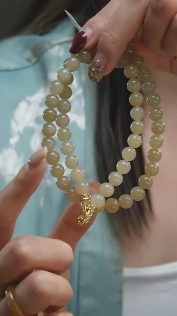 【闪购商品】和田玉多圈未镶嵌L11