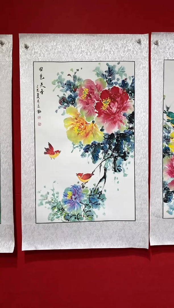 国画 NYQ丹牛云勤老师作品