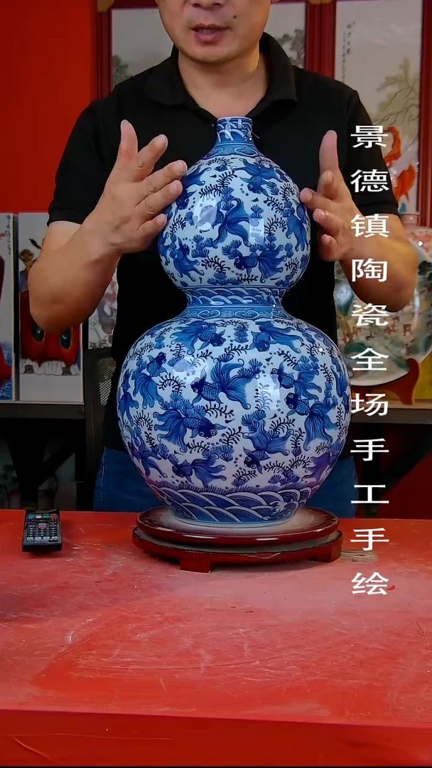 摆件景德镇陶瓷 全场手工手绘