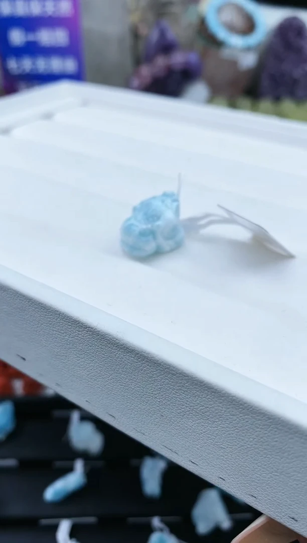 【闪购商品】针钠钙石（海纹石）颈饰未镶嵌60a多样性发其一/1.27/1个