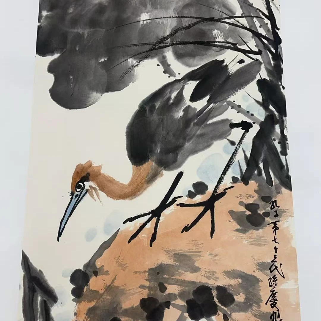 13 橱窗展示/山艺文化/ 孔庆旭老师/宣纸国画/带证书（展示）