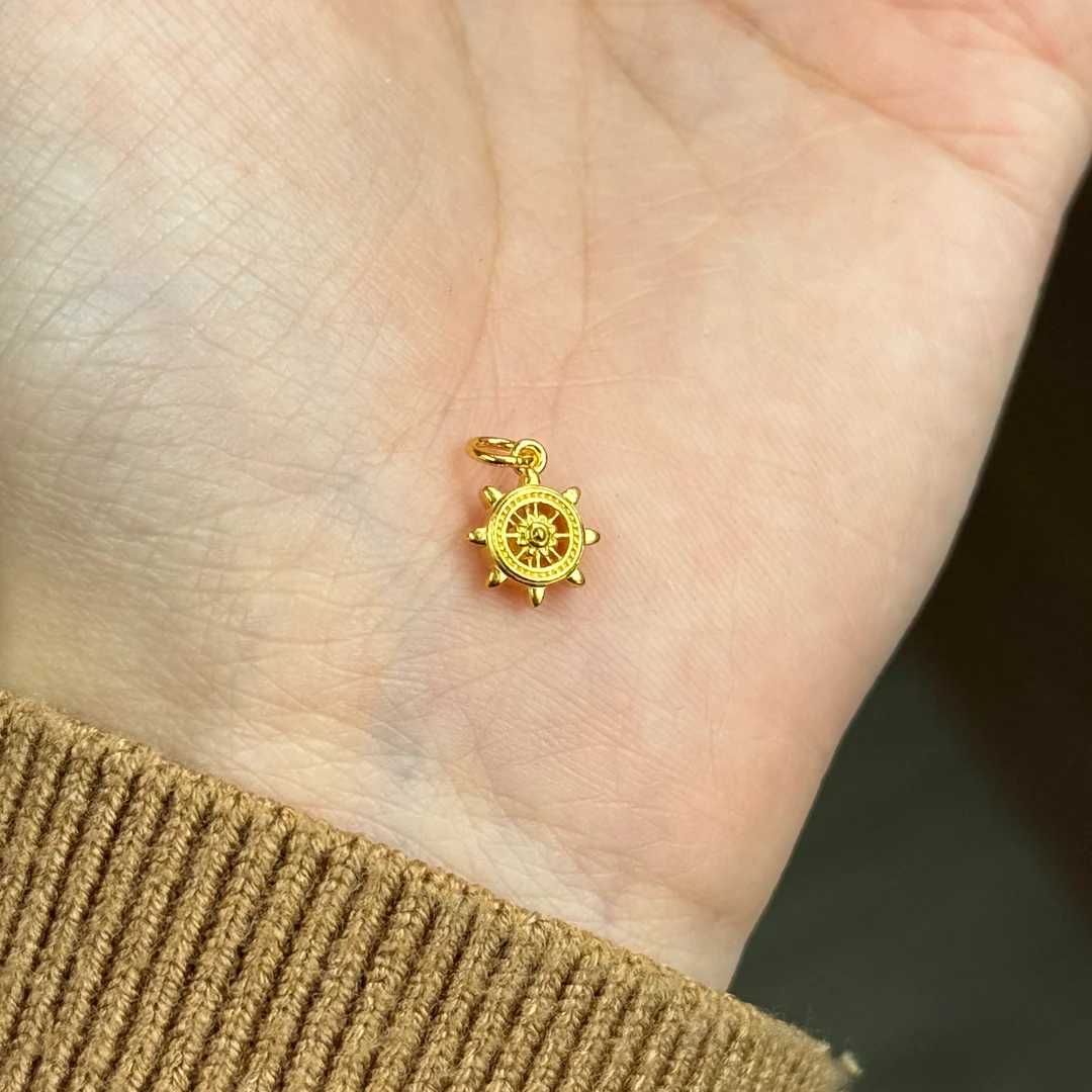 足金999手工飞轮配件