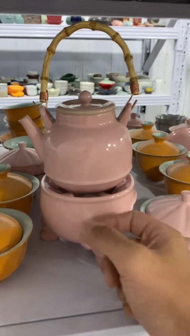【清！一件不留】汝窑、茶壶盖碗茶杯主人杯微矿点