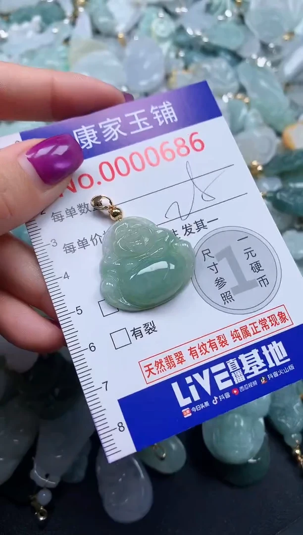 颈饰未镶嵌翡翠686