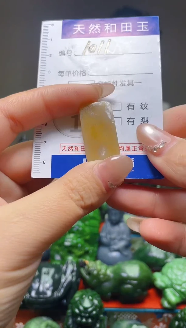 颈饰未镶嵌和田玉1011