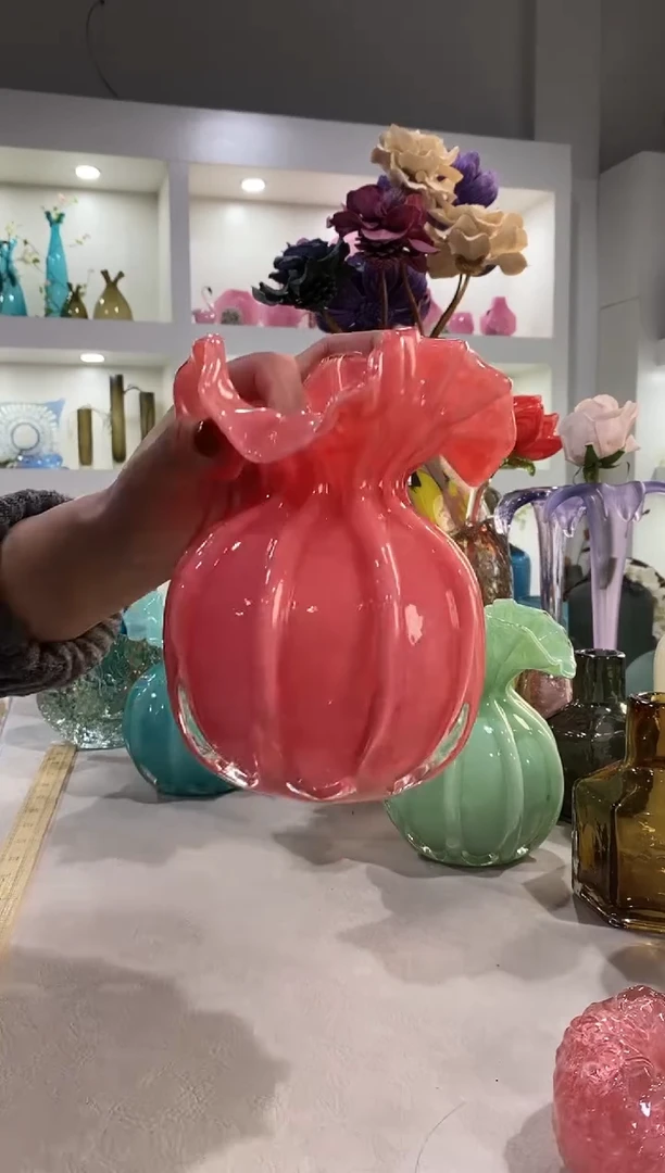 慕忆家手作琉璃花瓶