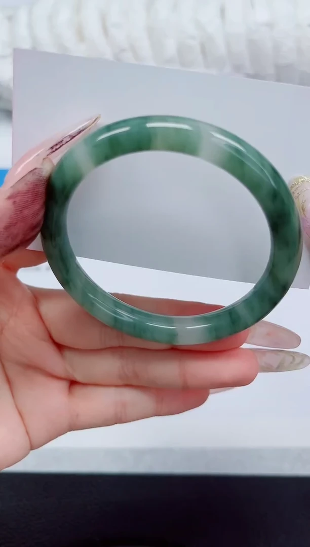 未镶嵌手镯石英质玉408-54/55