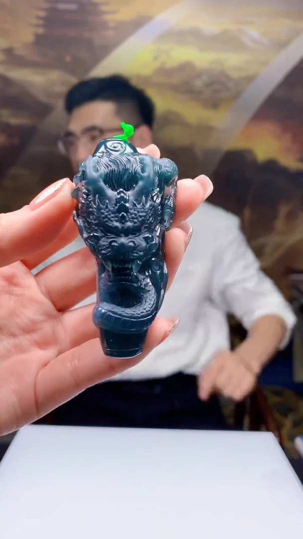 【闪购商品】定制翡翠未镶嵌1085ry-毛货挂件31