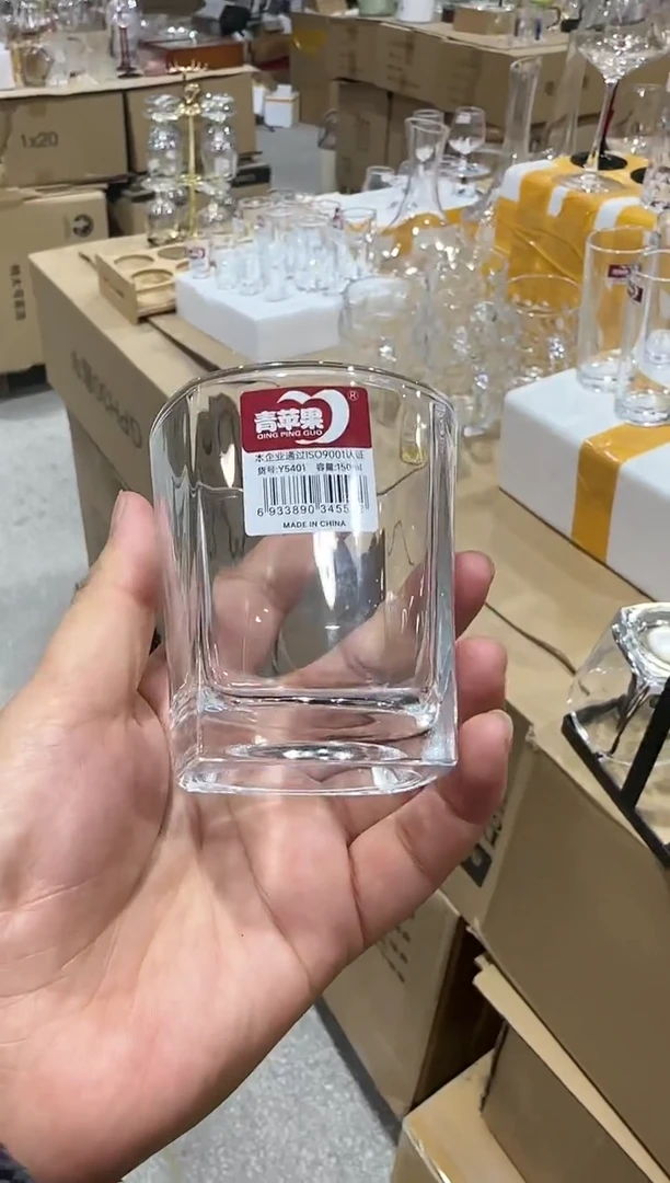 【闪购商品】玻璃无盖款青苹果直播价6只