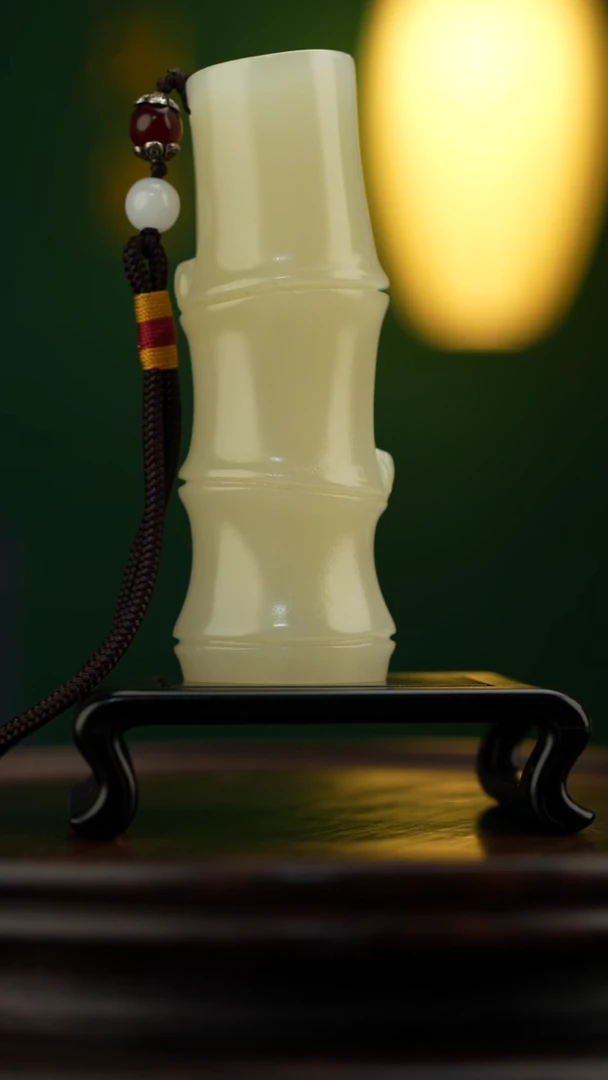 玉【节节高升】天然玉石手把件