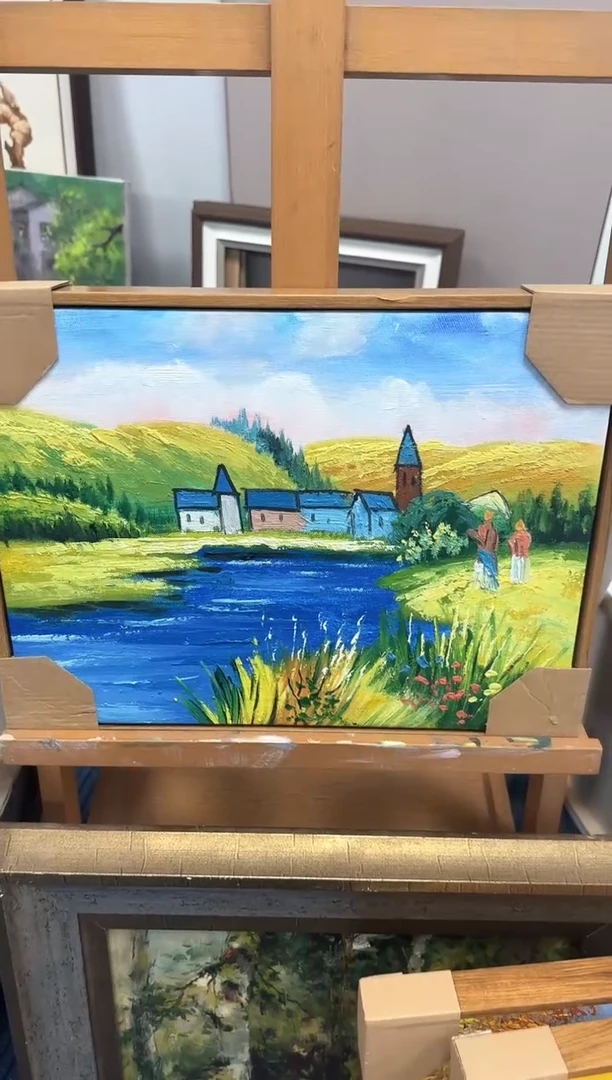 牛魔王收藏馆 高端艺术油画 不带框30x40