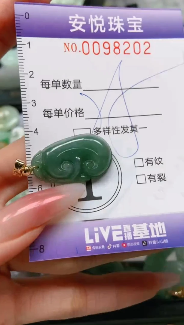 【闪购商品】翡翠颈饰未镶嵌闪购0098202