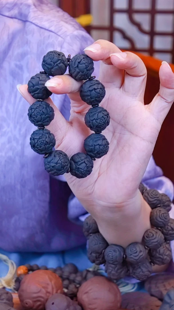 黑花宜 2.0牡丹 手串 福利