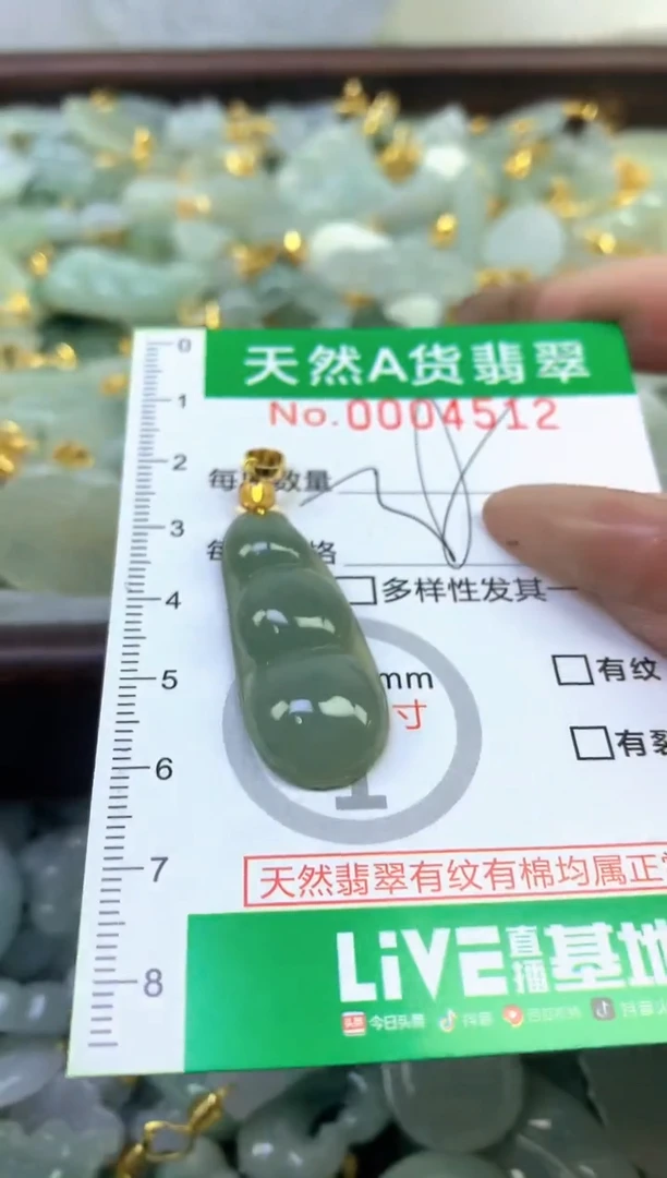 颈饰未镶嵌翡翠纯天然缅甸A货翡翠