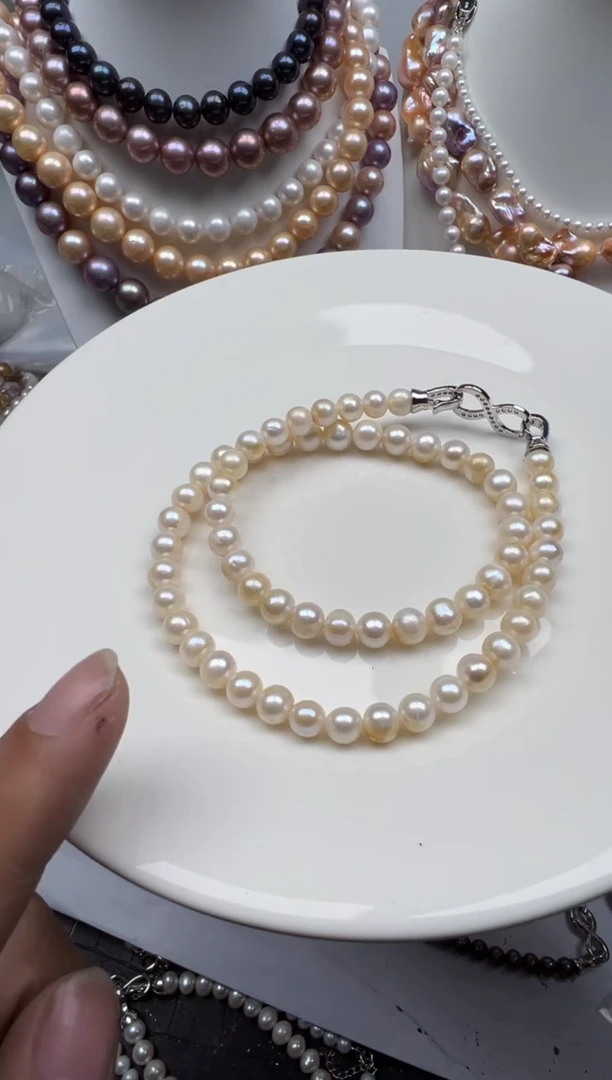 【闪购商品】淡水珍珠颈饰未镶嵌1