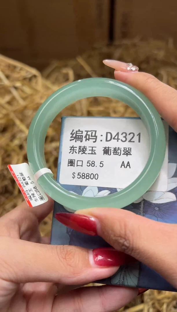未镶嵌手镯石英质玉D4321