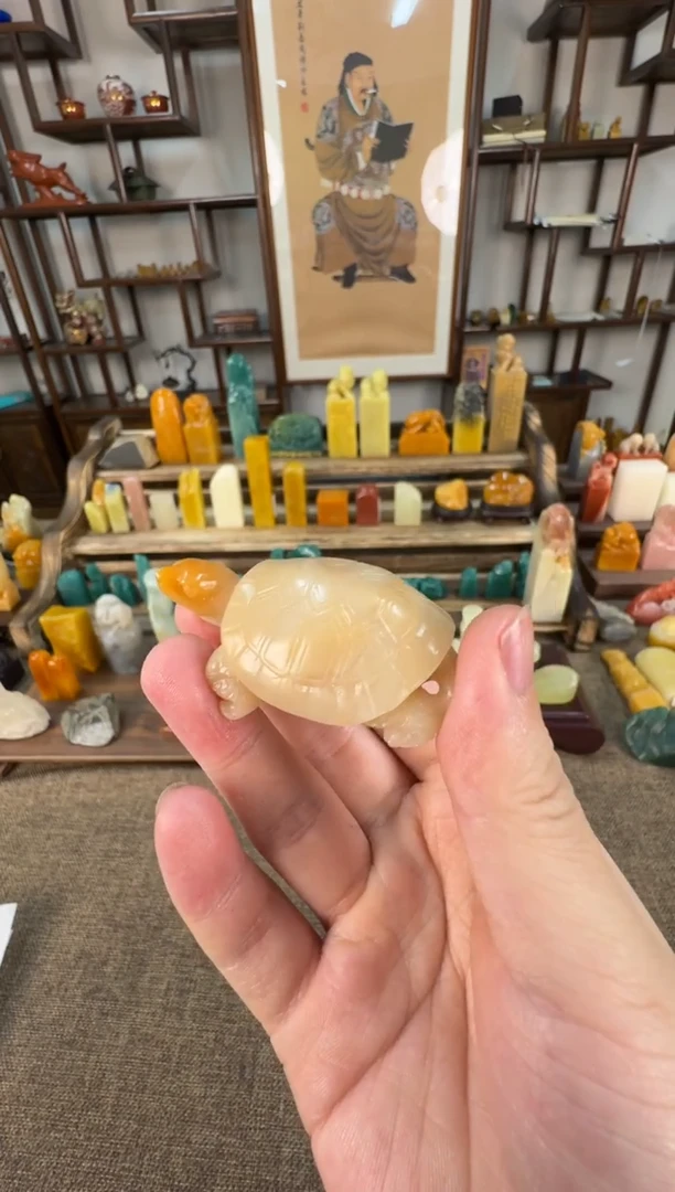 【闪购商品】寿山石印石编号编号小龟龟