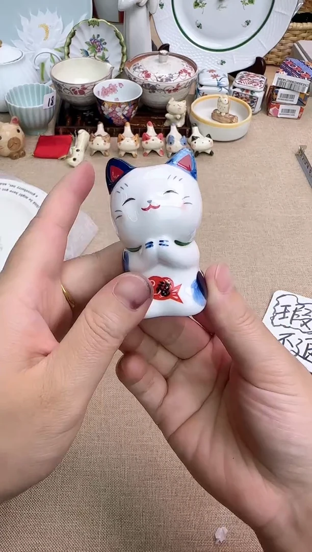 瓷片辰辰的瓷器好看到爆炸