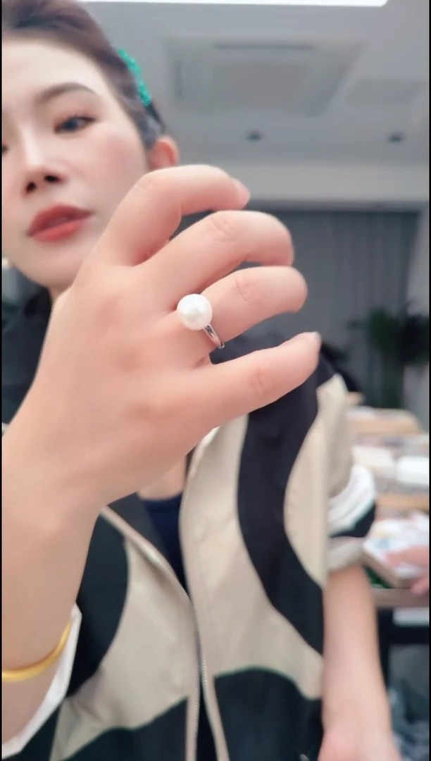 颈饰合金淡水珍珠2742戒指