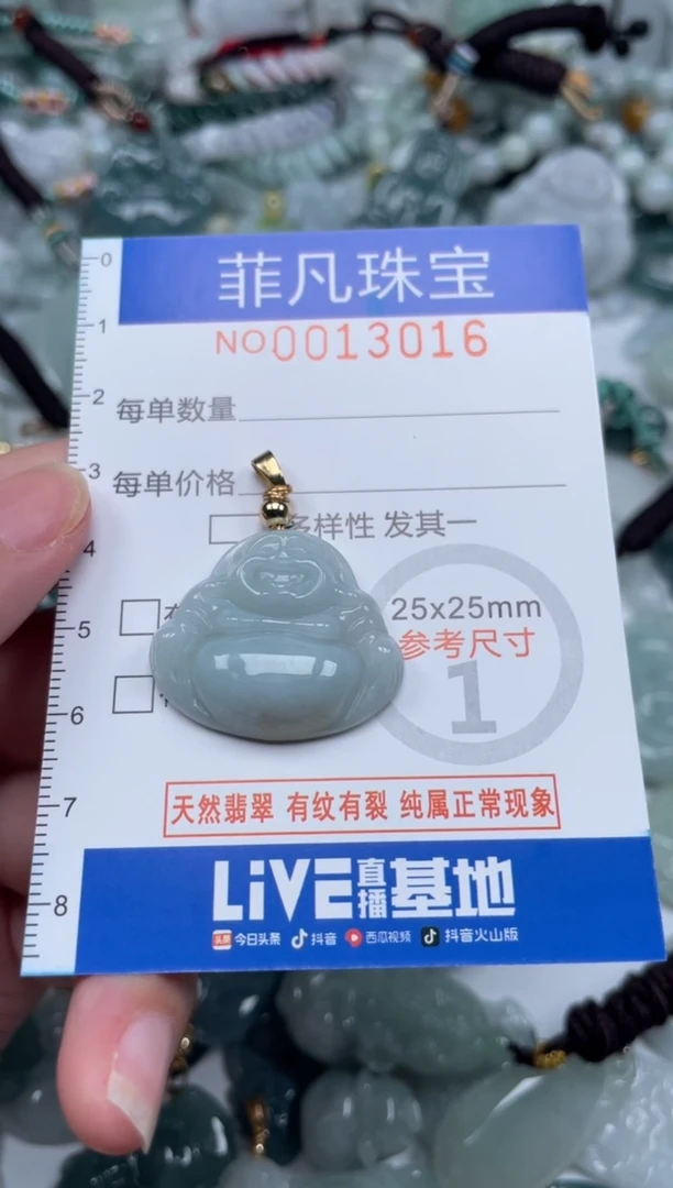 颈饰未镶嵌翡翠13016