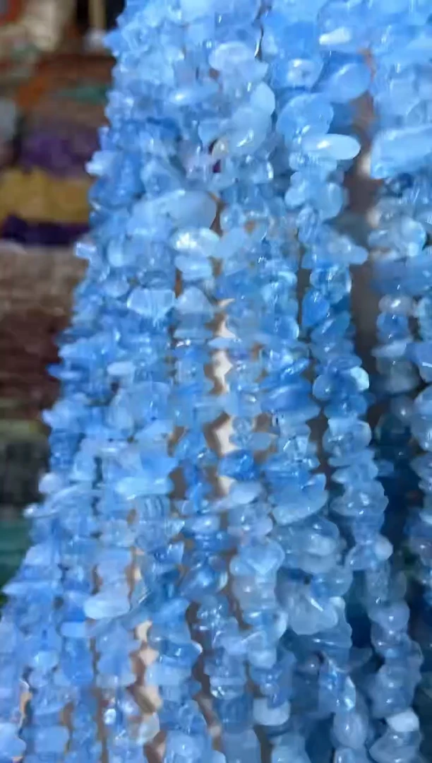 水晶珠宝半成品未镶嵌海蓝宝