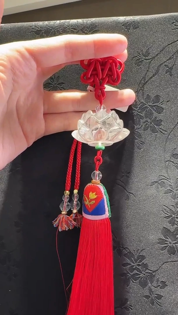 未镶嵌手绳水晶莲花款