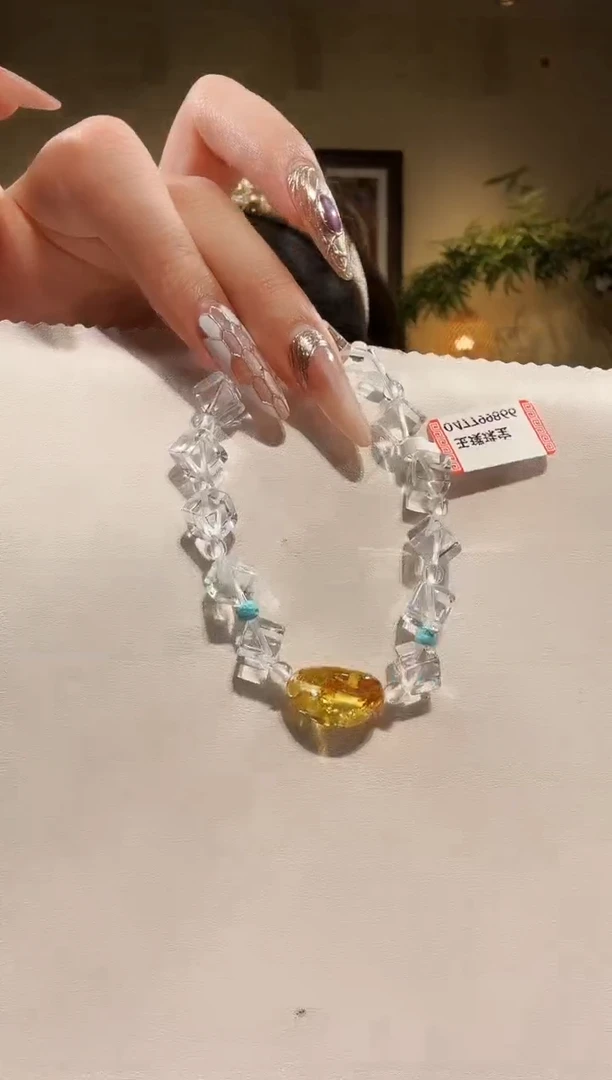 水晶手链未镶嵌手串