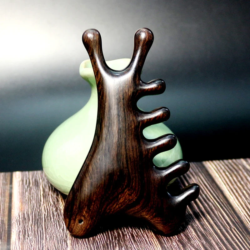 紫光檀四合一    刮痧按摩头皮脸部全身按摩