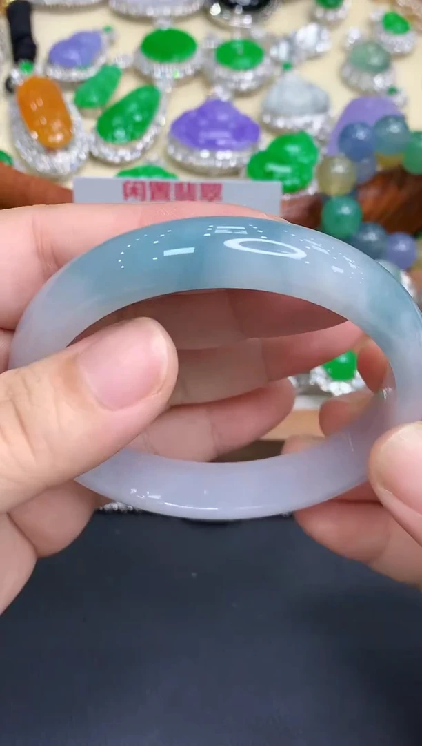 未镶嵌手镯翡翠421-中国好珍宝