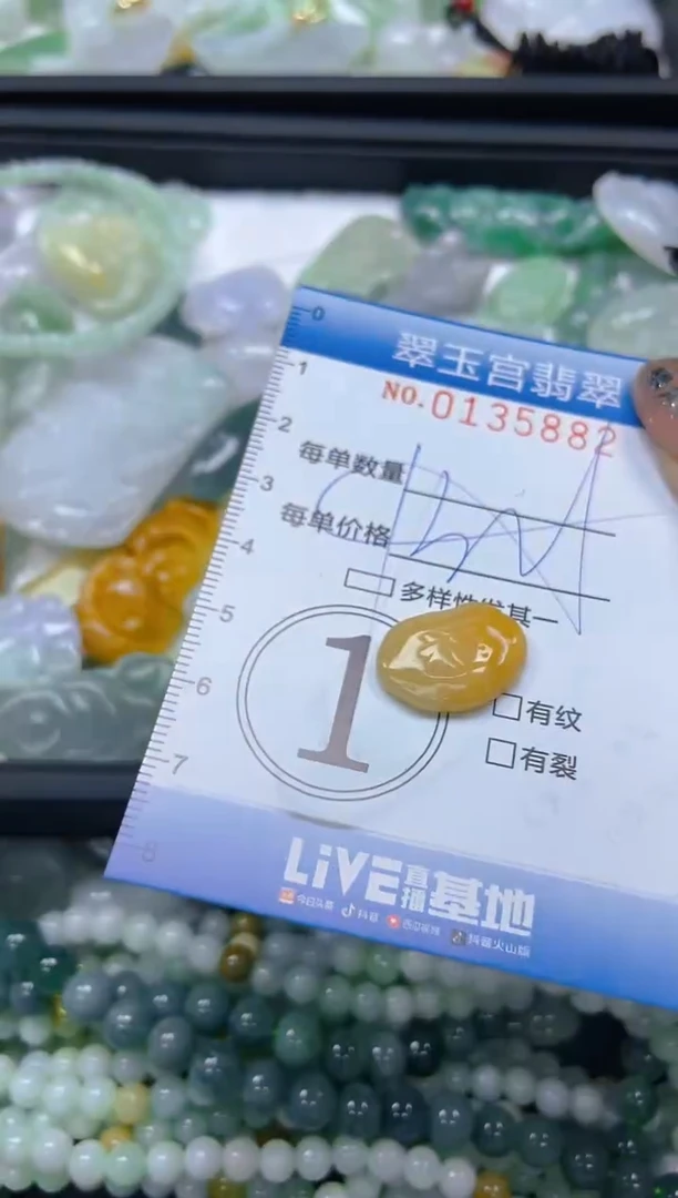 翡翠未镶嵌颈饰闪购0135882