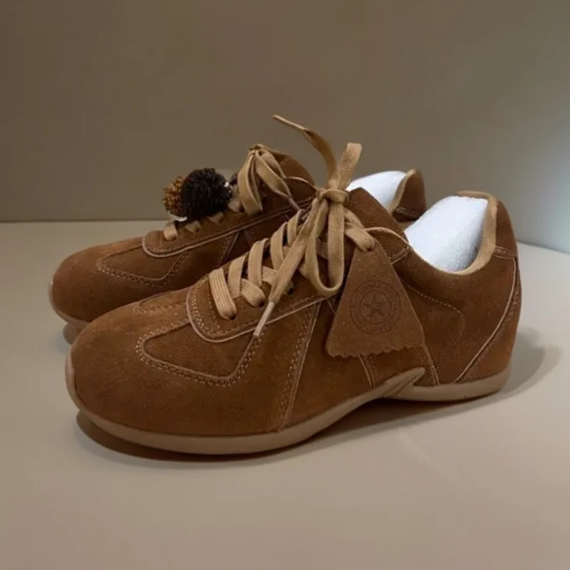 鞋子复古厚款德训鞋厚底时尚休闲鞋秋季